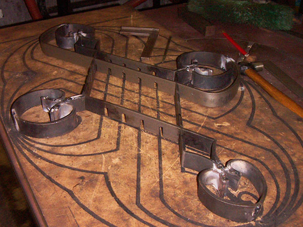 Puerta, berja grande